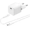 Image de Chargeur secteur 20W + Cable USB-C 1m blanc en occasion ou reconditionné