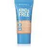 Image de Rimmel Kind & Free Fond De Teint LÃ©ger Hydratant Teinte 10 Rose Ivory 30 Ml