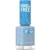 Image de Rimmel London - Kind&free Nail Polish #152-Tidal Wave Blue Crayon Blanc Pour Ongles 8 Ml