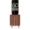 Image de Rimmel Vernis à ongles 60 Seconds Super Shine, couleur 140 Chocolate Eclipse, 8 ml