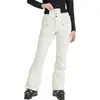 Image de Roxy - Pantalon de ski taille haute - Rising High Pant Whisper White pour Femme - Taille S - Blanc