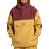 Image de DC Shoes - Veste de snowboard à demi-zip - DC-43 Anorak Mustard Gold pour Homme - Taille M - Jaune