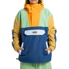 Image de DC Shoes - Veste de snowboard à demi-zip - DC-43 Anorak Repurpose pour Homme - Taille L - Bleu