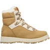 Image de Roxy - Bottes après-ski fourrées - Bradie White Tan pour Femme en Cuir - Taille 6 US - Marron