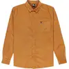 Image de Quiksilver - Chemise en velours côtelé - Smoke Trail Cord Shirt Almond pour Homme en Coton - Taille S - Beige