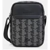 Image de Lacoste - Sacoche camÃ©ra imprimÃ© monogrammÃ© - Noir
