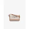Image de Lacoste Sac BandouliÃ¨re Heritage Canvas Natural Tan