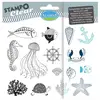 Image de Stampo Clear Poisson - Set de 15 tampons