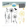 Image de Stampo Clear Graminées - Set de 14 tampons