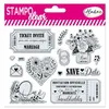 Image de Tampons transparents Mariage ticket
