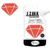 Image de Peinture paillettes Izink Diamond rouge - 80 ml