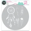 Image de Pochoir Textile - Plume