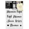 Image de Pochoir déco Super famille