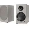 Image de Triangle Enceinte BibliothÃ¨que AIO Twin Enceinte Bluetooth, WiFI, Multiroom (Paire) (Gris Lin)