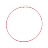 Image de Bracelet fil câblé - Rose Fuchsia - Ø 23 cm