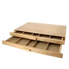 Image de Boite de rangement en bois 2 tiroirs