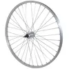 Image de Roue de vélo VTT arrière aluminium moyeu aluminium axe plein Velox 7-6V. 26"