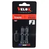 Image de Paire de valve de pneu tubeless obus démontable P2R Schrader Velox 44 mm