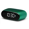 Image de Lexon MINUT Mini RÃ©veil Compact avec Ã©cran VA LCD Pure Black, Commande Tactile, Fonction Snooze et rÃ©troÃ©clairage, Batterie Rechargeable, Finition Aluminium - Vert Sombre