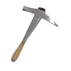 Image de Marteau de couvreur manche cuir panne large pour droitier - DIMOS - 135583