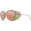 Image de Julbo - Lunettes de soleil - Legacy Rose Or/Beige Reactiv 1-3 Glaire Control en Cuir