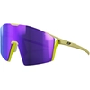 Image de Julbo - Lunettes de soleil - Edge Brun Clair/Jaune Fluo Spectron 3 - Beige