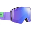 Image de Julbo - Masque de ski photochromique - Launcher Reactiv 1-3 HC Purple/Black en Silicone - Violet