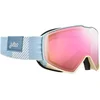Image de Julbo - Masque de ski photochromique - Cyrius-X Reactiv 1-3 GC Blue/Beige en Silicone - Bleu