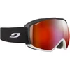 Image de Julbo - Masque de ski photochromique - Hit Reactiv HC 0-4 Black/White en Silicone - Noir