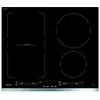 Image de Sauter SPI4664X - Table de cuisson Ã  induction - 4 plaques de cuisson - Niche - largeur : 56 cm - profondeur : 49 cm - avec garnitures en acier inoxydable - noir