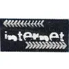 Image de Rock - Motif thermocollant - Internet - 6 x 3 cm
