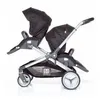 Image de Poussette Double Evolutwin Noir