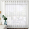 Image de Voilage Grande Largeur SablÃ© - 300 X 240 Cm - Blanc