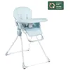 Image de Badabulle Chaise Haute Pour BÃ©bÃ© Ultra Compacte Et LÃ©gere - Dossier Et Tablette Ajustables, Des 6 Mois