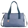 Image de Badabulle Sac Ã Langer Pocketstyle - Plan Ã Langer, Housse Isotherme, Pochette, Attaches-Poussette Inclus, Bleu