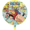 Image de BALLON ALUMINIUM ROND ONE PIECE PERSONNAGES 43CM