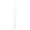 Image de 2 BOUGIES FLAMBEAUX CANNELÃE 25CM 7H BLANC