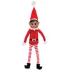 Image de LUTIN FARCEUR FILLE MARIA 10X5X38CM ROUGE