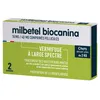 Image de Vermifuge Pour Chat - Biocanina - Milbetel - 2 ComprimÃ©s - +2kg - Cestodes Et NÃ©matodes