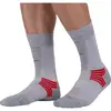 Image de Chaussettes de randonnée Monnet Trek Air (Gris/rouge)