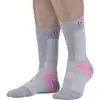 Image de Chaussettes de randonnée Monnet Trek Air (Gris/rose)