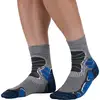 Image de Chaussettes de randonnée MONNET TREK MID EXTRA LIGHT (Bleu)