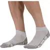 Image de Chaussettes de randonnée MONNET TREK LIN BASSE (GRIS BLANC)