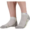 Image de Chaussettes de randonnée MONNET TREK LIN BASSE (GRIS VERT)