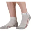 Image de Chaussettes de randonnée MONNET TREK LIN BASSE (GRIS OCRE)