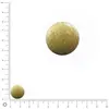 Image de Perle recouverte de peau de serpent Ø 15 mm - Jaune pâle
