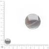 Image de Perle ronde agate grise - Ø 14 mm