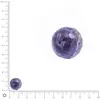 Image de Perle ronde à facettes en amethyste - Ø 14 mm