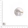 Image de Perle ronde en cristal de roche - Ø 12 mm