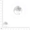 Image de Perle en verre à facettes Ø 20 mm - Cristal